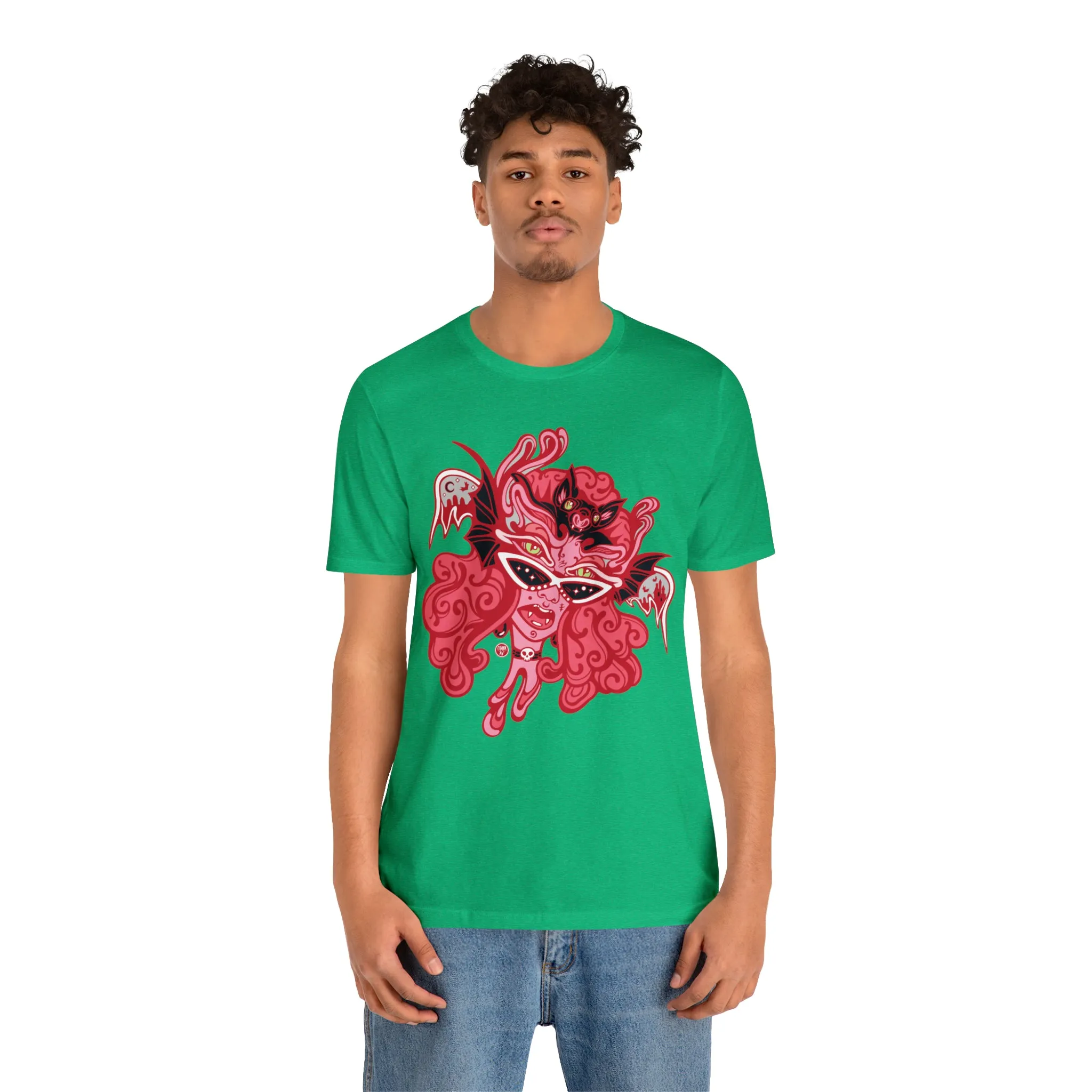 Blood Bae (RED) by Chaya Av Unisex Short Sleeve T-Shirt DTG (16 Colors Available)