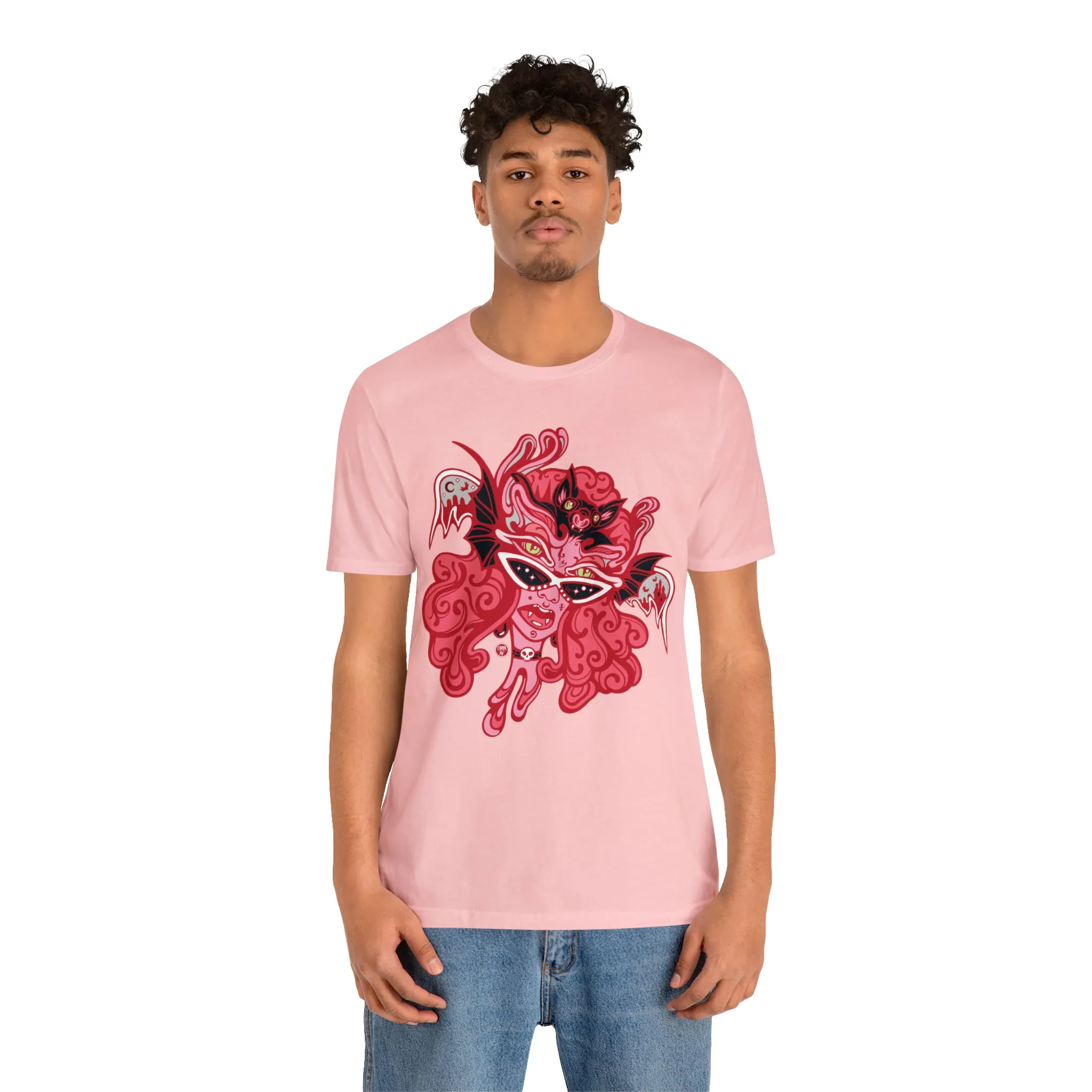 Blood Bae (RED) by Chaya Av Unisex Short Sleeve T-Shirt DTG (16 Colors Available)