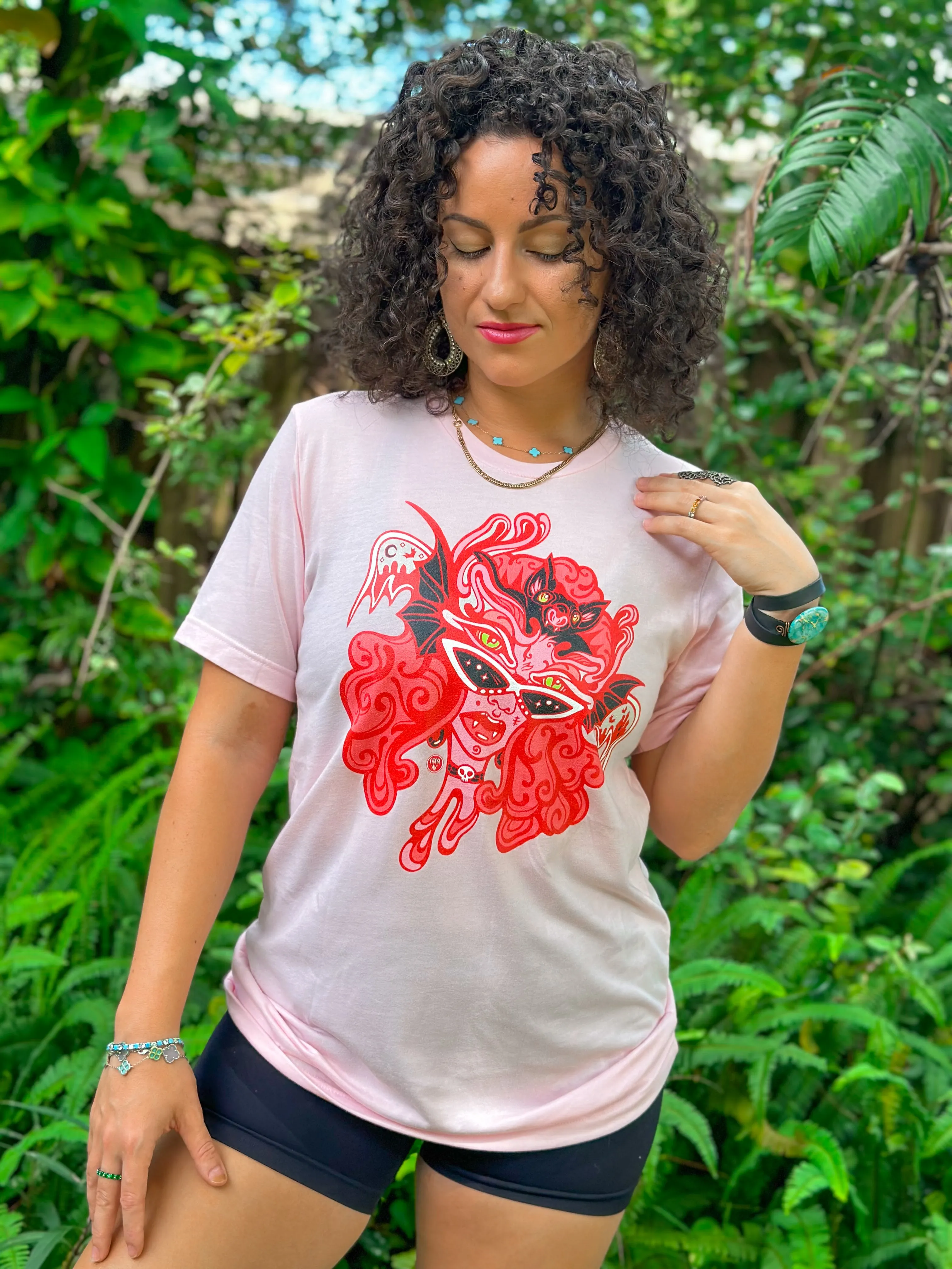 Blood Bae (RED) by Chaya Av Unisex Short Sleeve T-Shirt DTG (16 Colors Available)