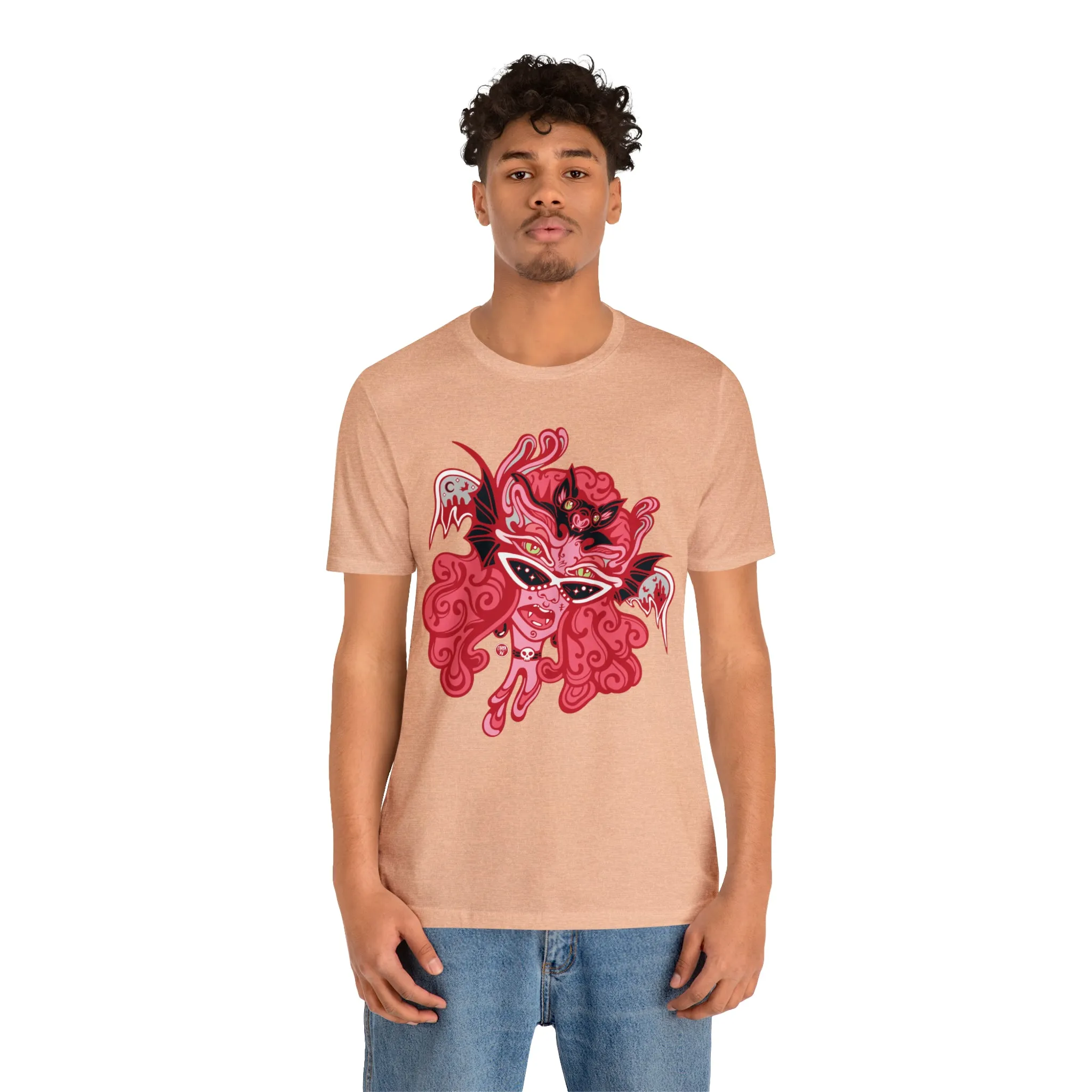 Blood Bae (RED) by Chaya Av Unisex Short Sleeve T-Shirt DTG (16 Colors Available)