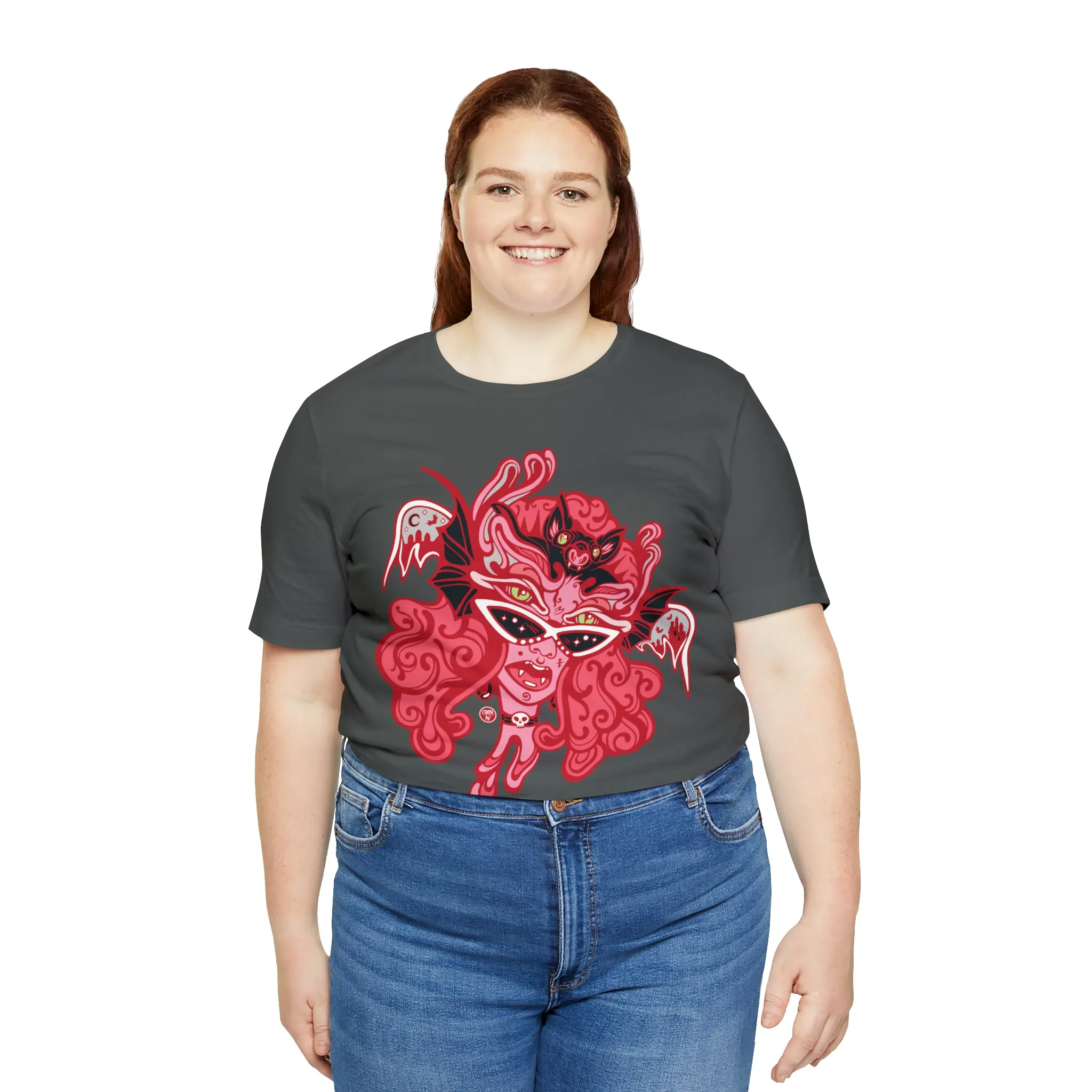 Blood Bae (RED) by Chaya Av Unisex Short Sleeve T-Shirt DTG (16 Colors Available)