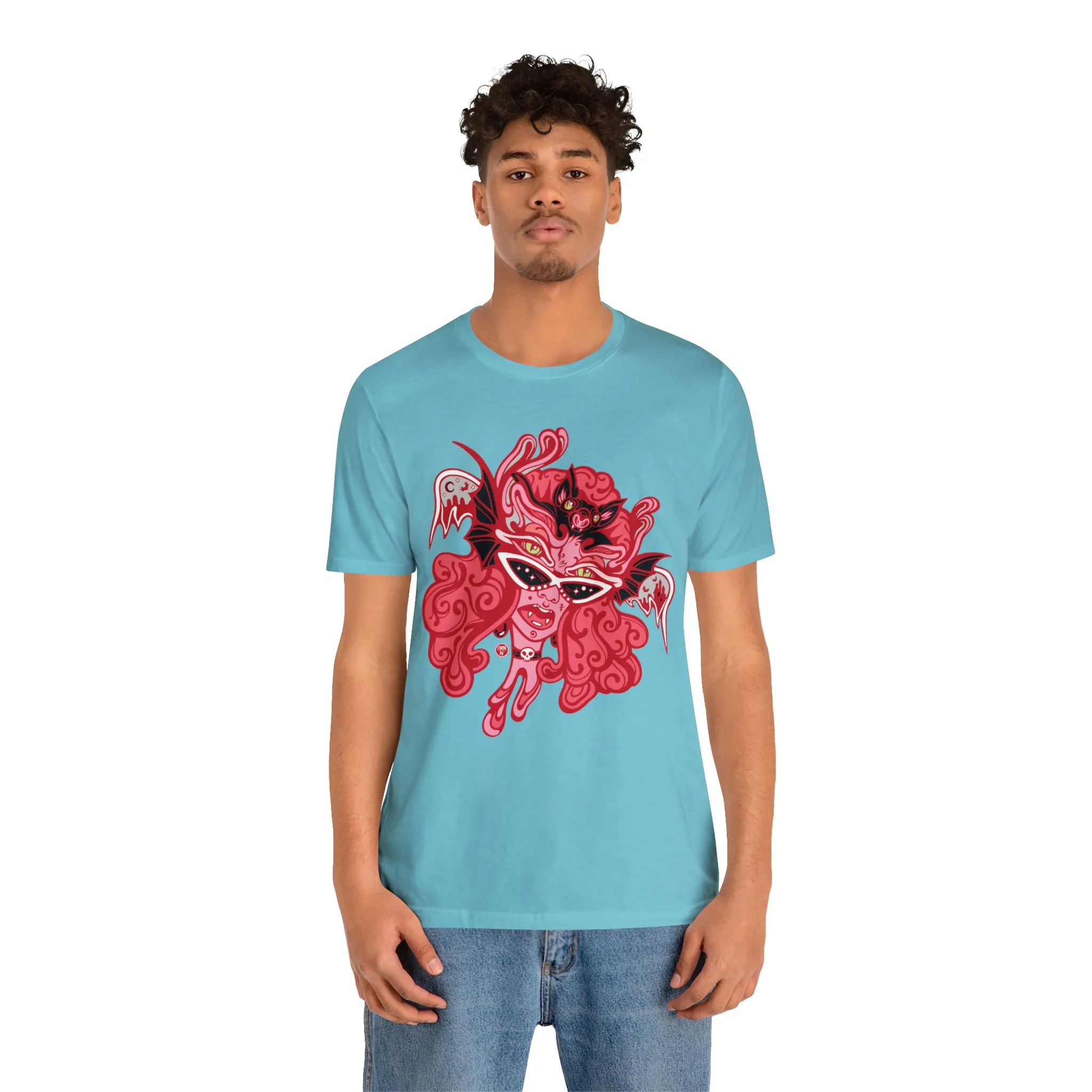 Blood Bae (RED) by Chaya Av Unisex Short Sleeve T-Shirt DTG (16 Colors Available)