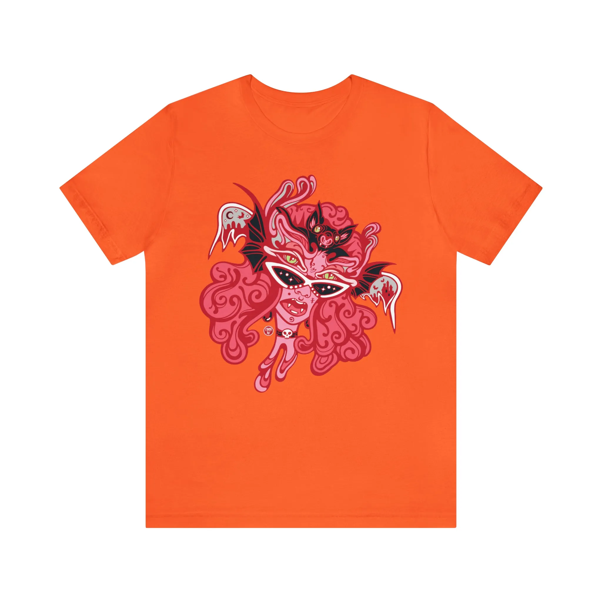 Blood Bae (RED) by Chaya Av Unisex Short Sleeve T-Shirt DTG (16 Colors Available)