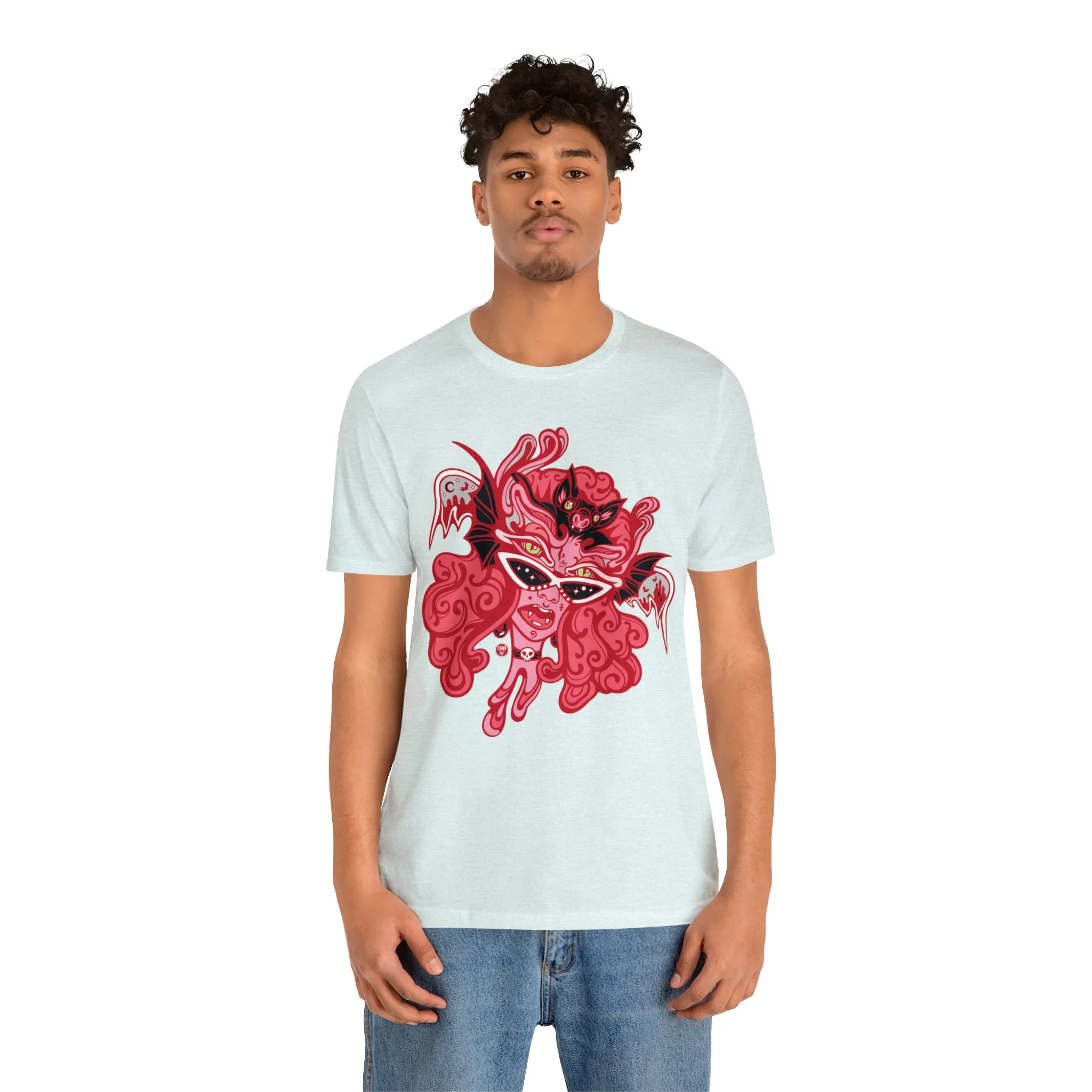 Blood Bae (RED) by Chaya Av Unisex Short Sleeve T-Shirt DTG (16 Colors Available)