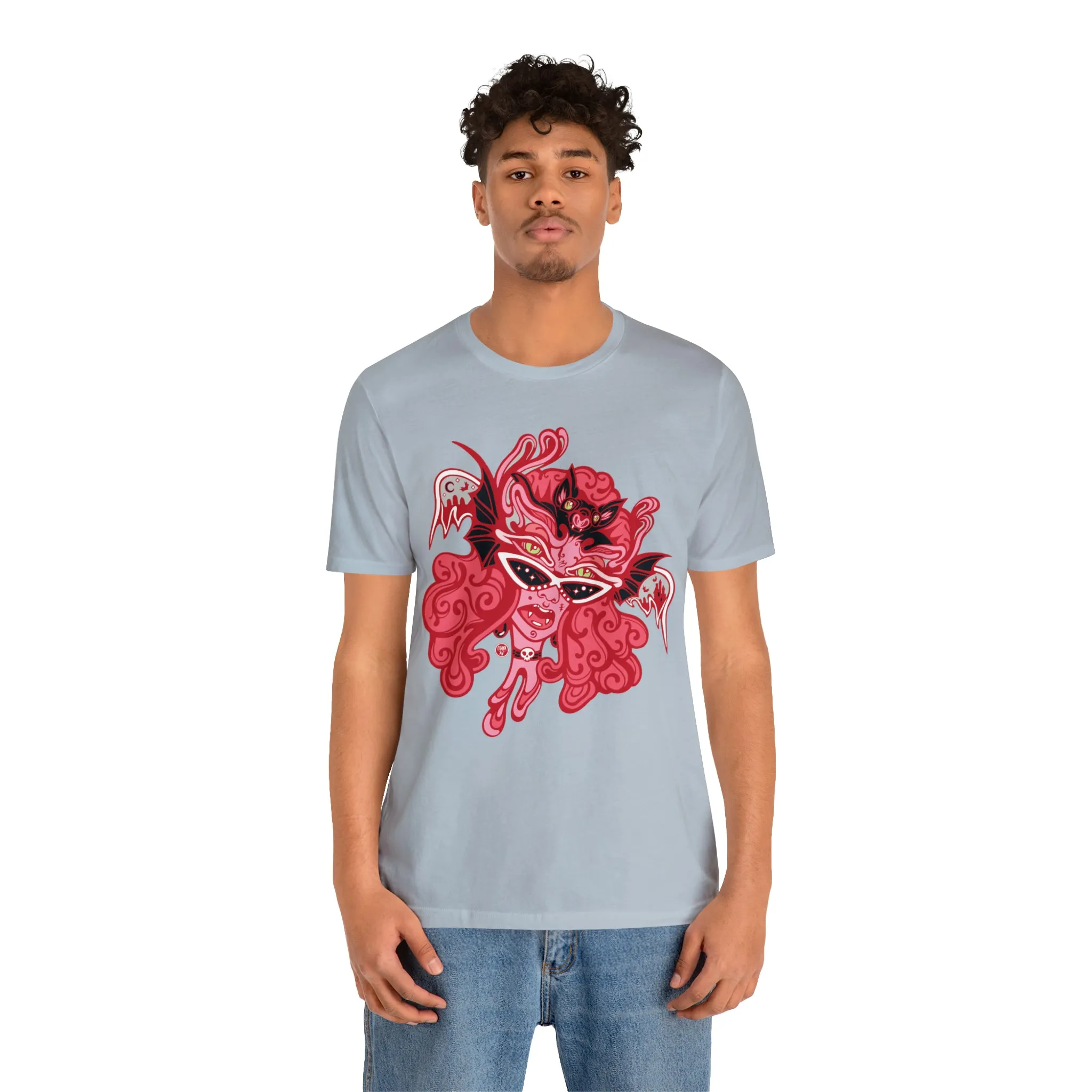 Blood Bae (RED) by Chaya Av Unisex Short Sleeve T-Shirt DTG (16 Colors Available)