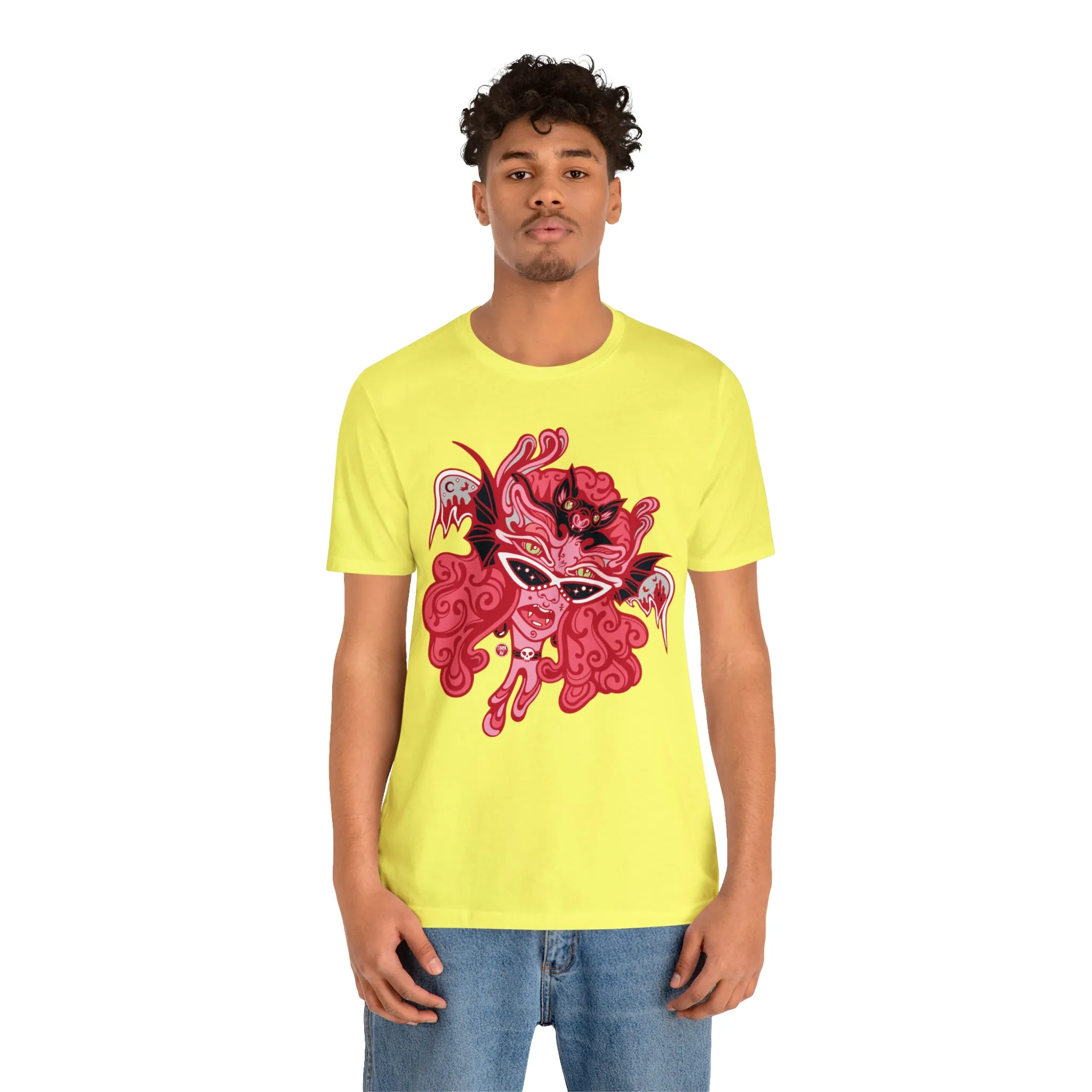 Blood Bae (RED) by Chaya Av Unisex Short Sleeve T-Shirt DTG (16 Colors Available)