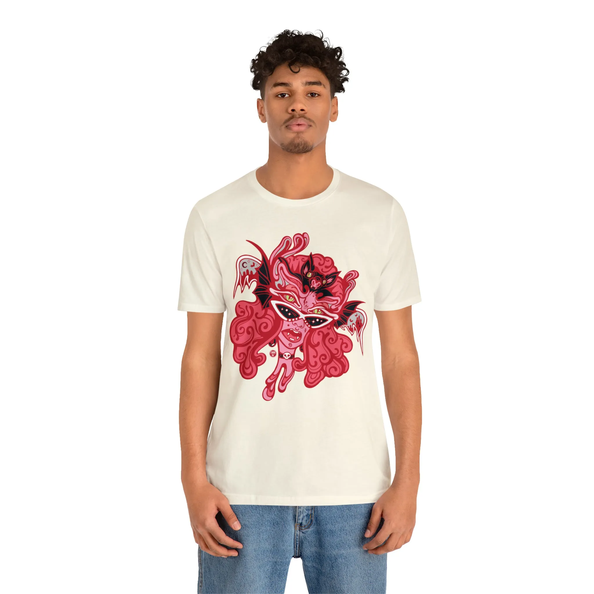 Blood Bae (RED) by Chaya Av Unisex Short Sleeve T-Shirt DTG (16 Colors Available)