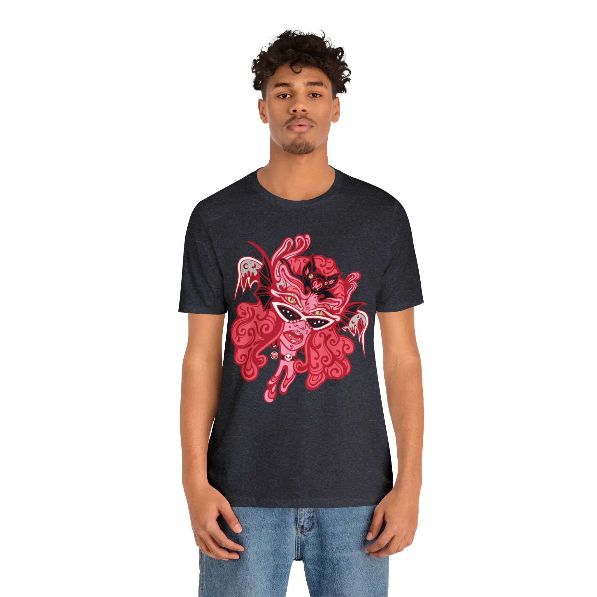 Blood Bae (RED) by Chaya Av Unisex Short Sleeve T-Shirt DTG (16 Colors Available)
