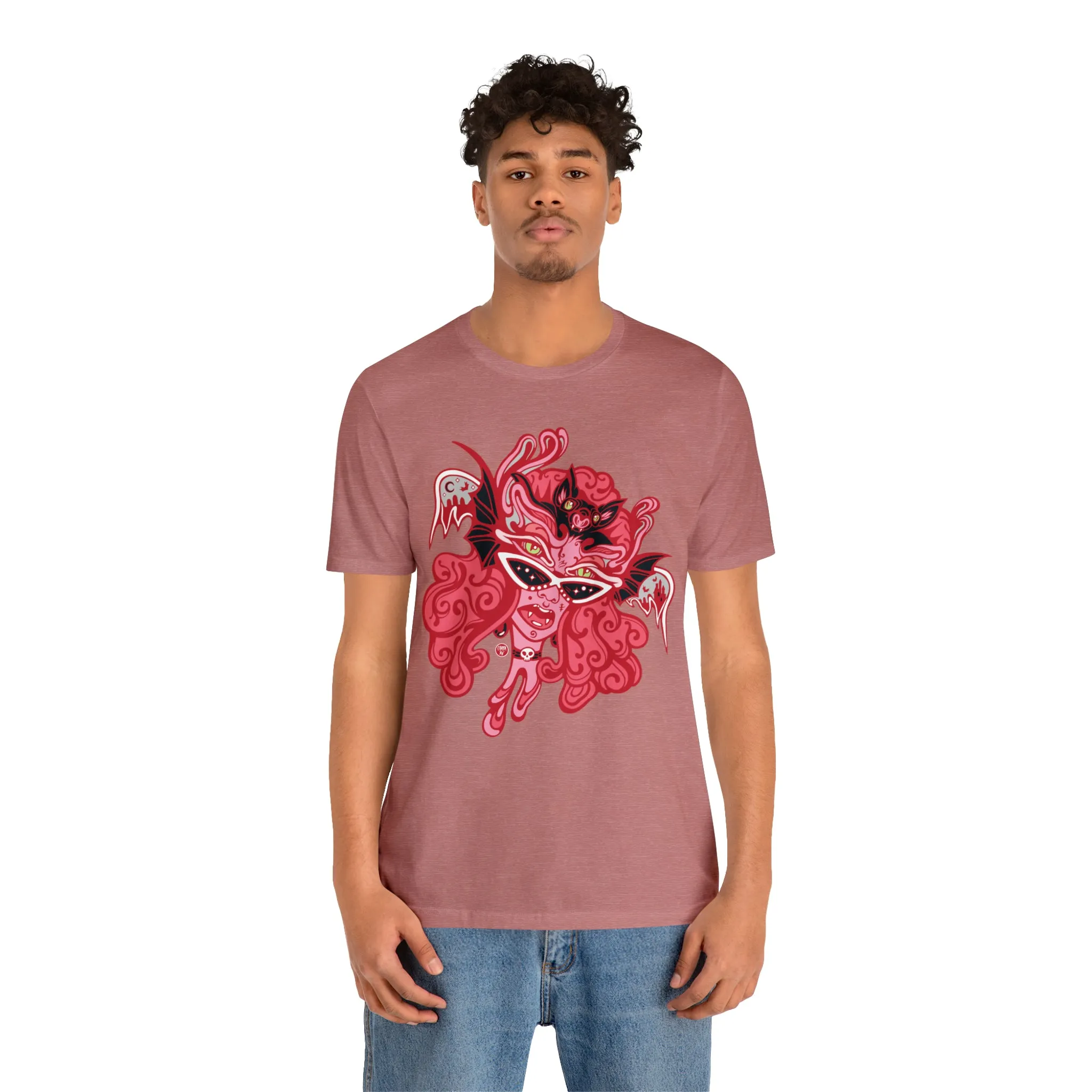 Blood Bae (RED) by Chaya Av Unisex Short Sleeve T-Shirt DTG (16 Colors Available)