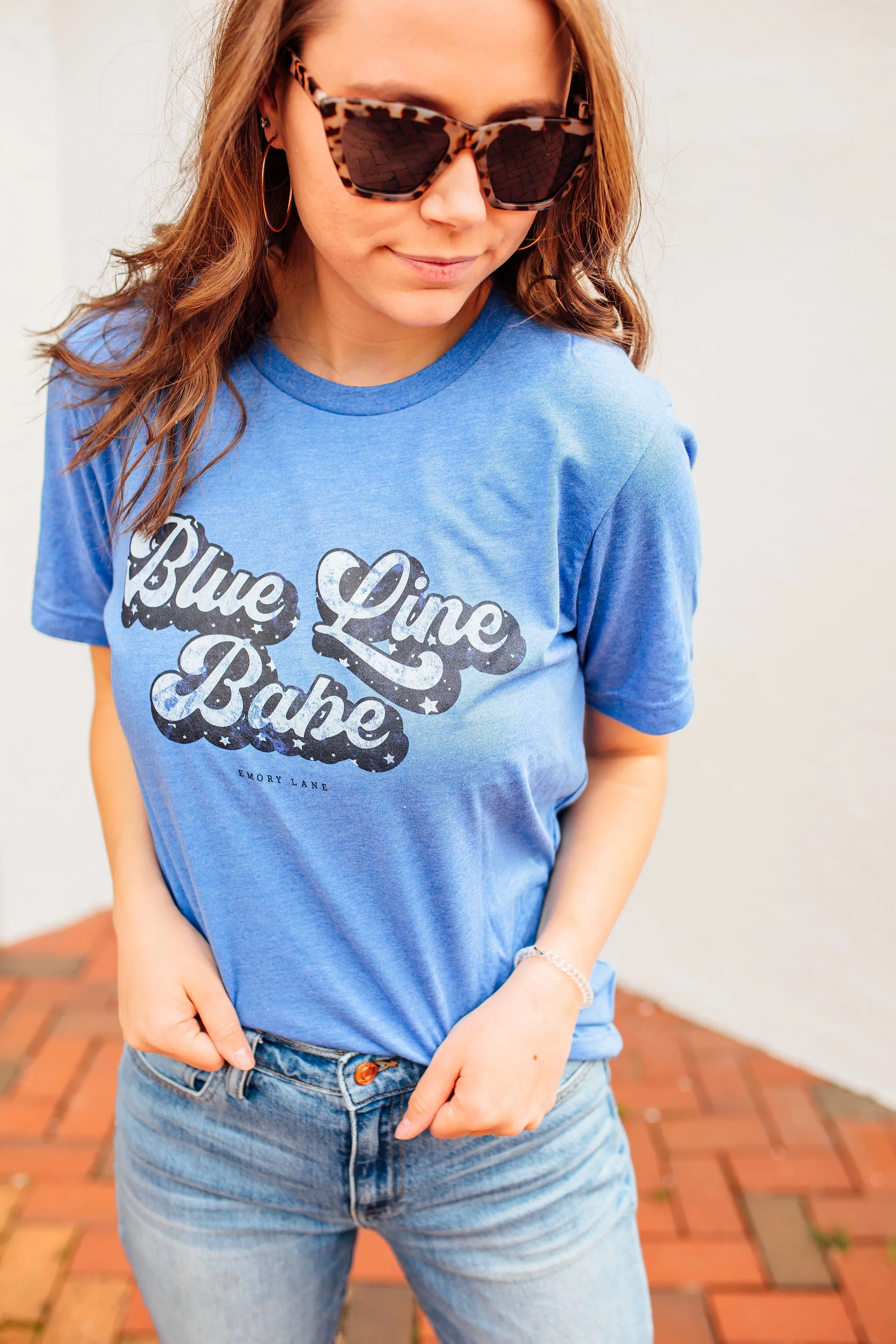 Blue Line Babe © Unisex Tee