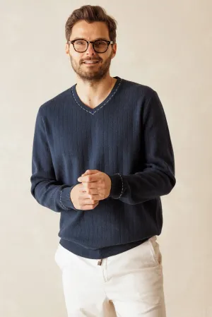 Buca Men's Cotton V Neck