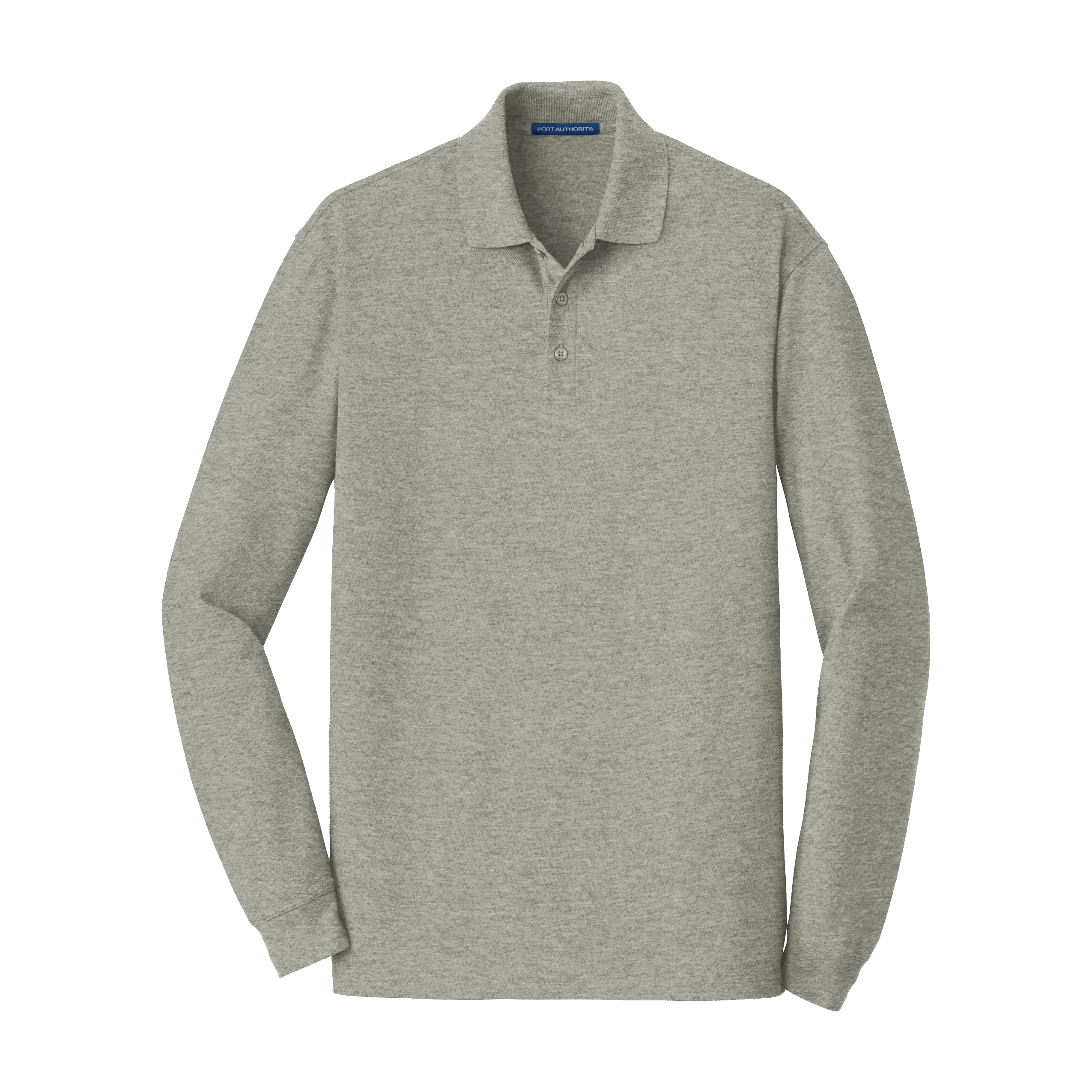 C2112 Mens Long Sleeve EZ Cotton Polo