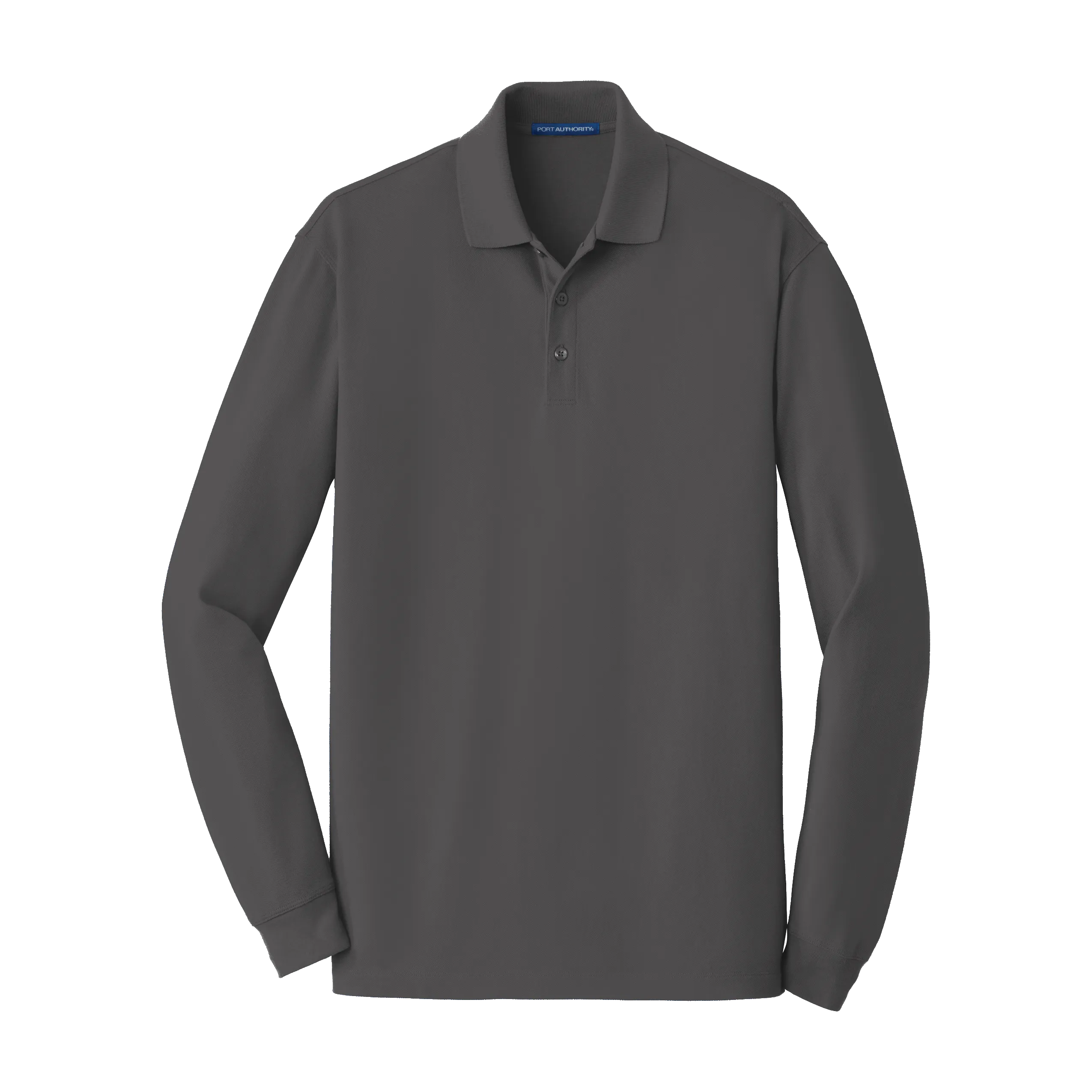 C2112 Mens Long Sleeve EZ Cotton Polo