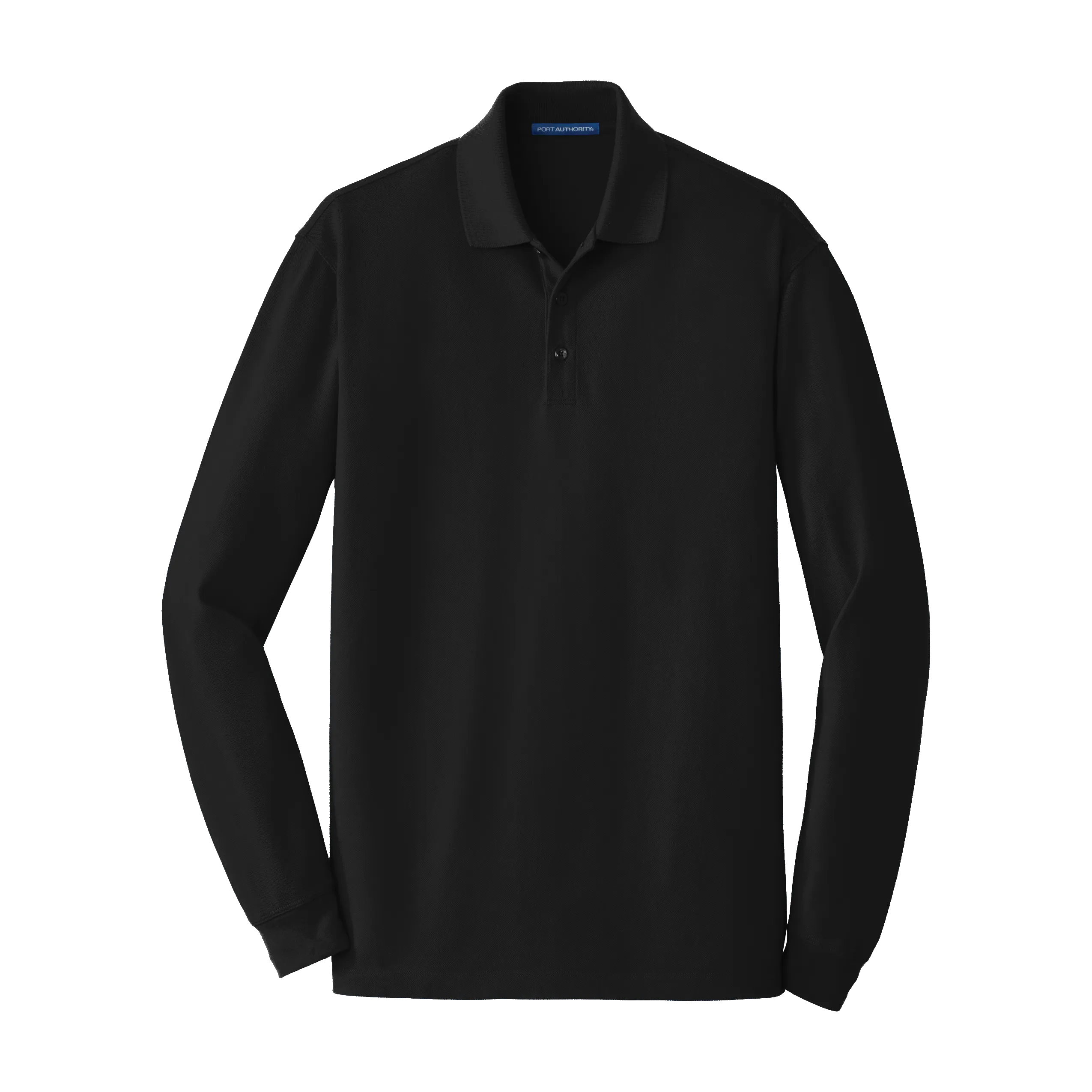 C2112 Mens Long Sleeve EZ Cotton Polo