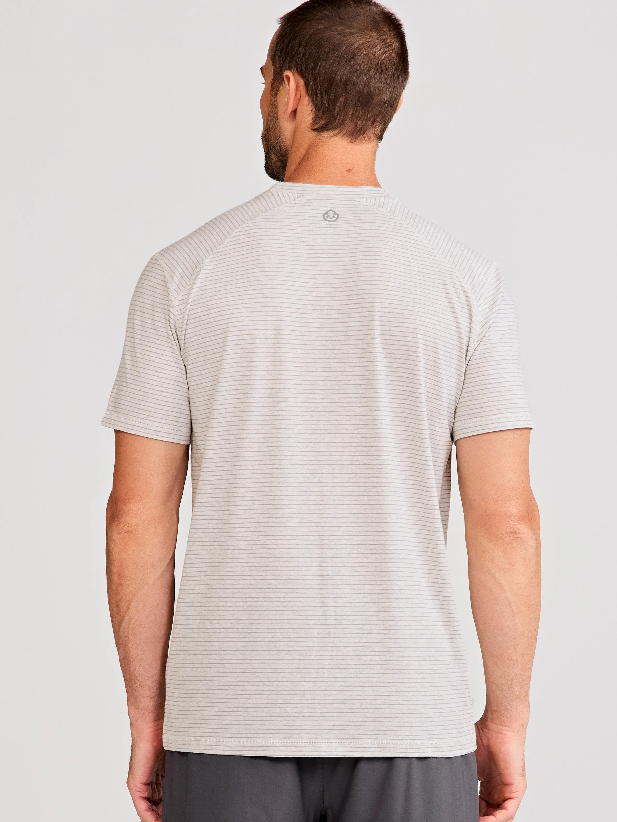 Carrollton Fitness T-Shirt - Mini Stripe