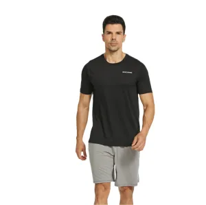 Central Performance Short Sleeve Top in Black