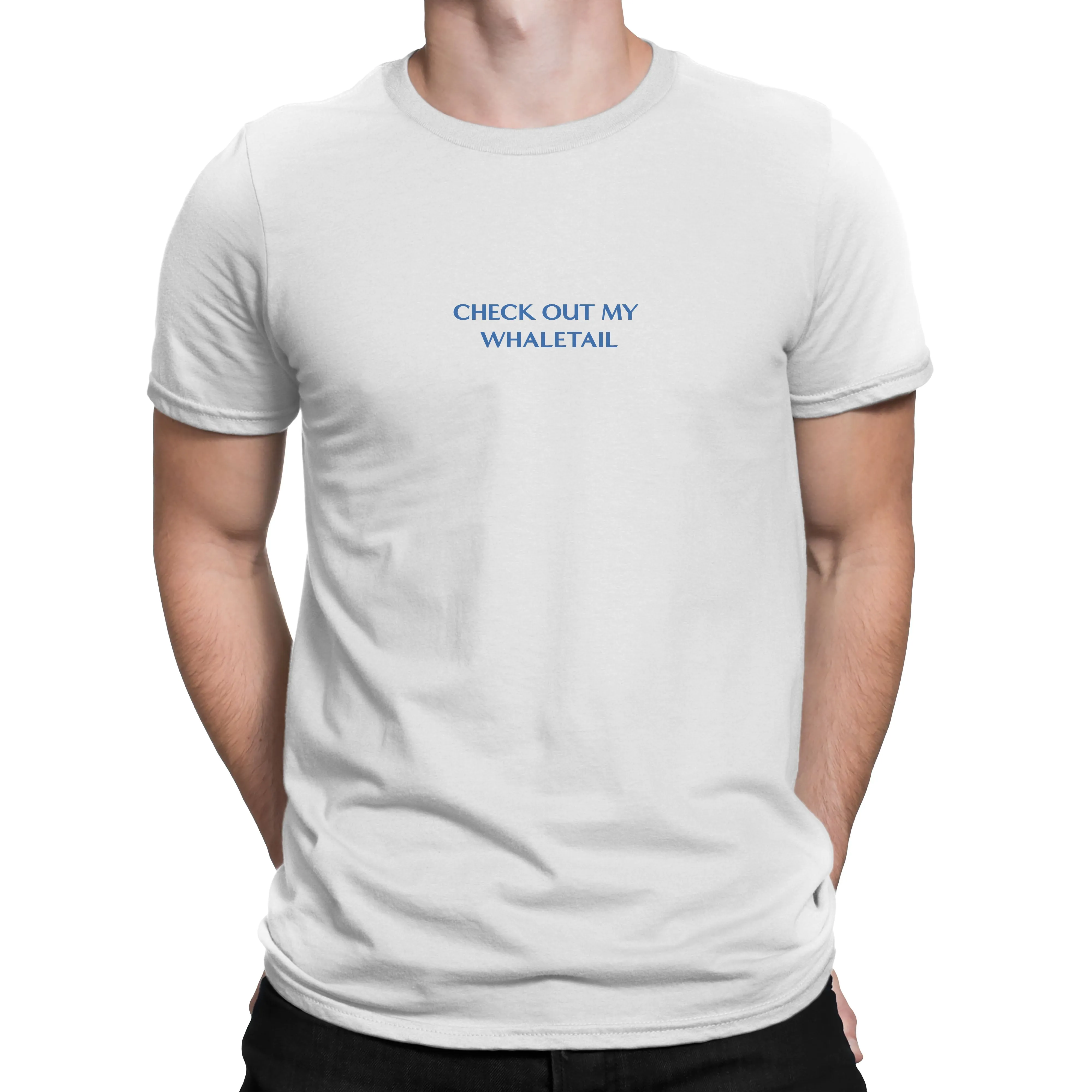 Check Out My Whale-Tail Airplane T-Shirt