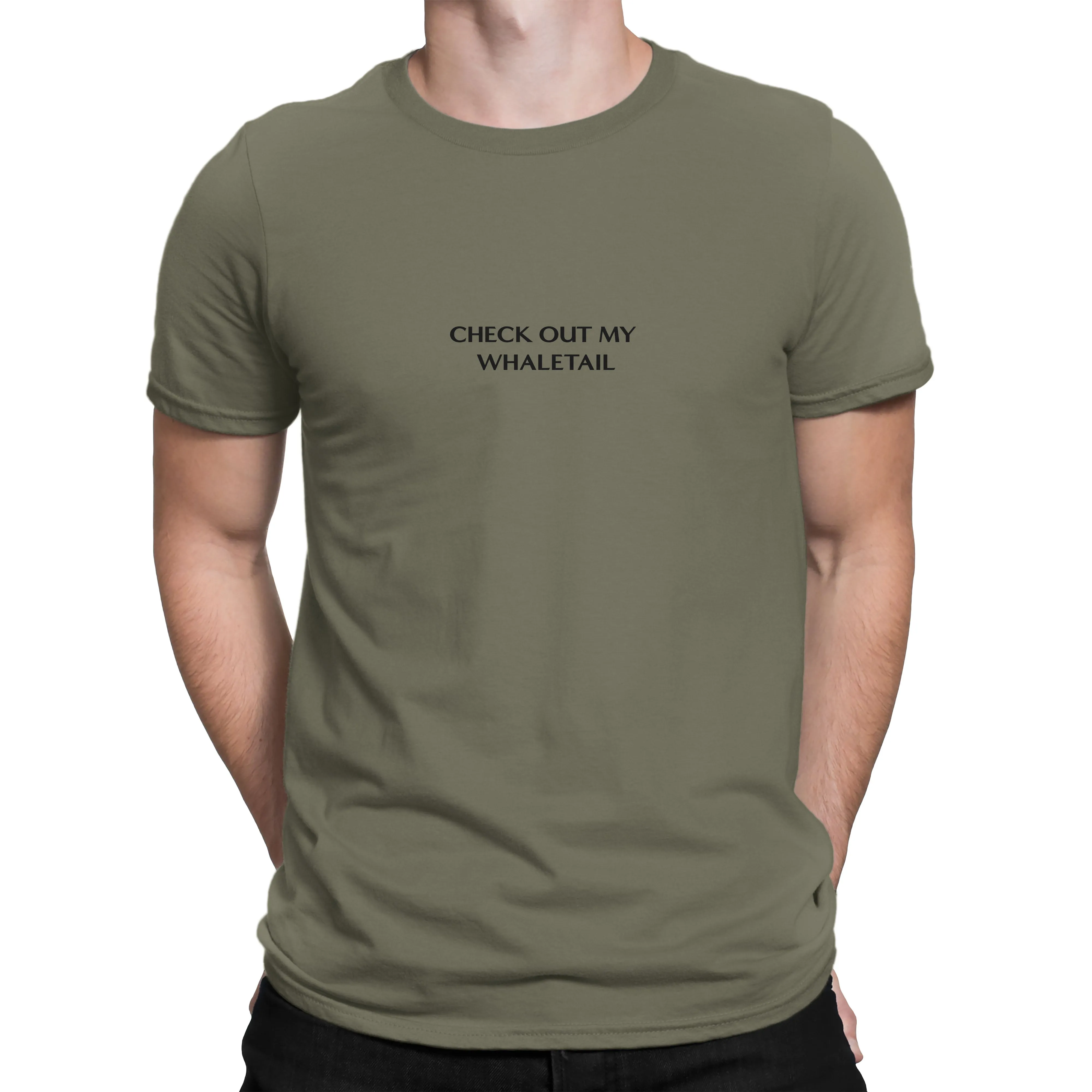 Check Out My Whale-Tail Airplane T-Shirt