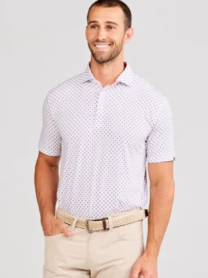 Cloud Performance Polo - Stained Glass