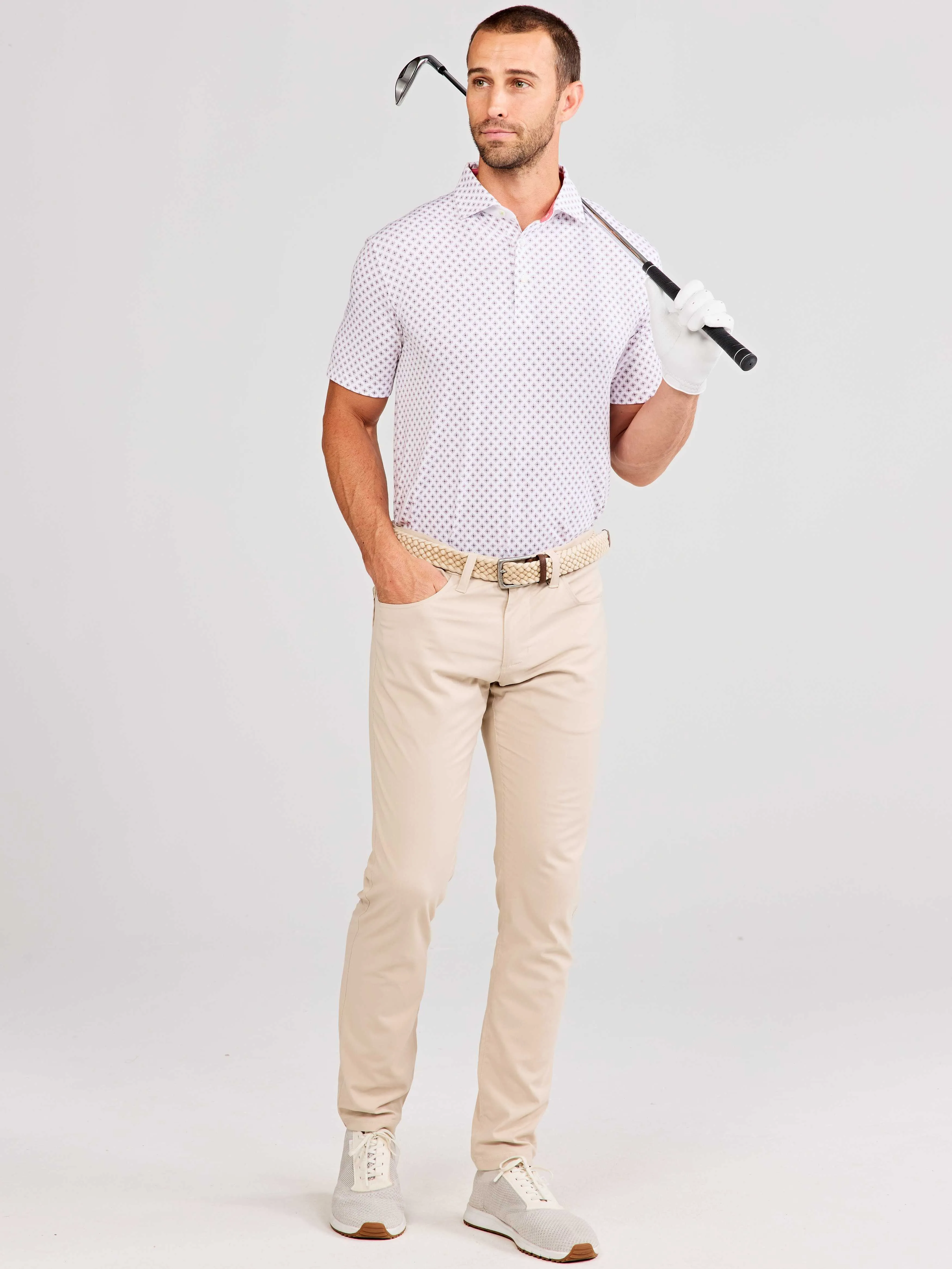 Cloud Performance Polo - Stained Glass