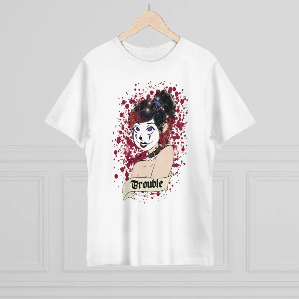 Clown Girl Unisex Deluxe T-shirt by Ravenfox