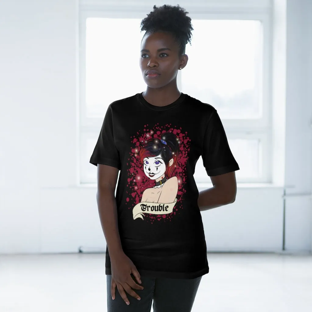 Clown Girl Unisex Deluxe T-shirt by Ravenfox