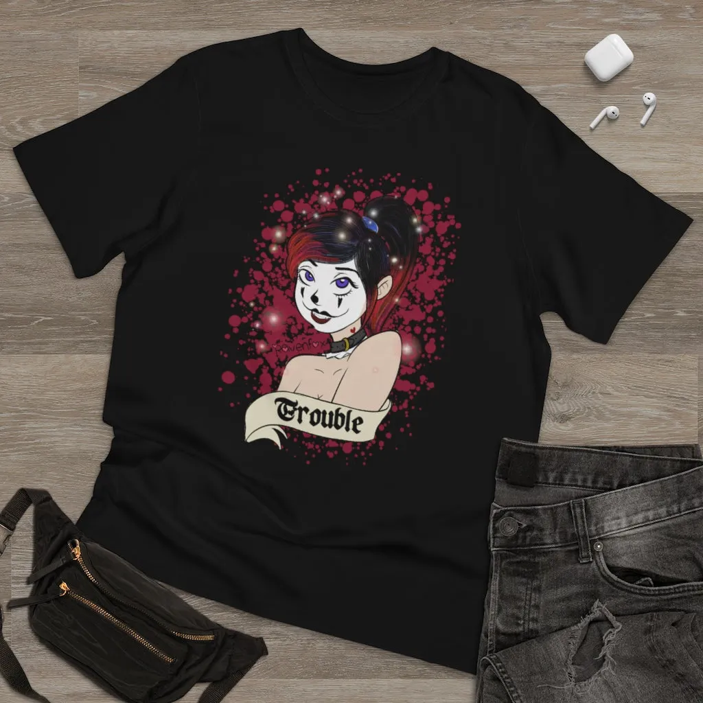 Clown Girl Unisex Deluxe T-shirt by Ravenfox