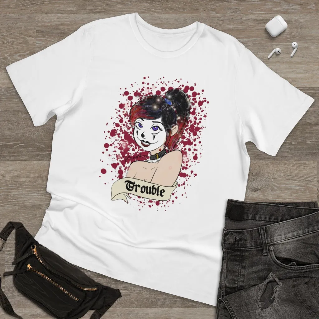 Clown Girl Unisex Deluxe T-shirt by Ravenfox