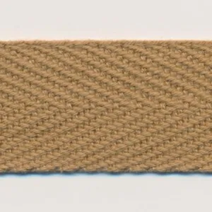 Cotton Herringbone Tape #12 Sand Beige