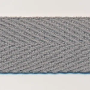 Cotton Herringbone Tape #131 Nickel