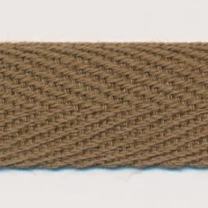 Cotton Herringbone Tape #176 Cinnamon