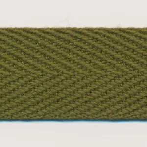Cotton Herringbone Tape #71 Olive
