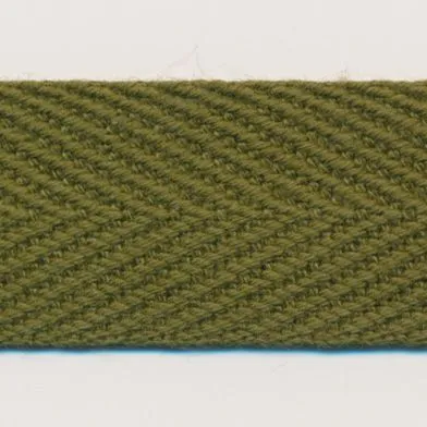 Cotton Herringbone Tape #71 Olive