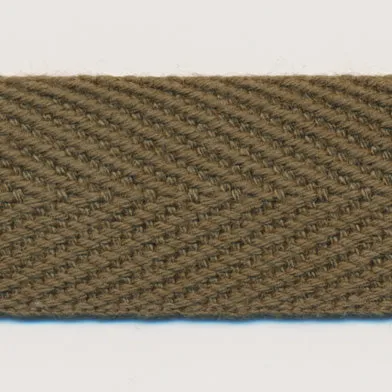 Cotton Herringbone Tape #72 Leaf Green