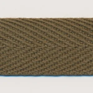 Cotton Herringbone Tape #72 Leaf Green