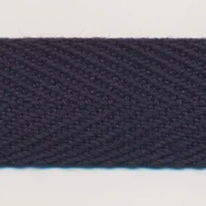 Cotton Herringbone Tape #96 Dark Navy