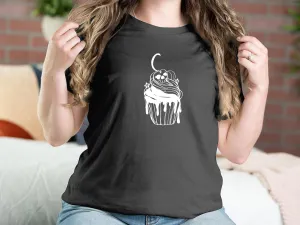Cupcake Berry Skull Halloween T-shirts