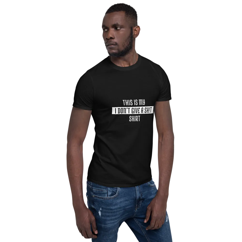 DON'T GIVE A Short-Sleeve Unisex T-Shirt