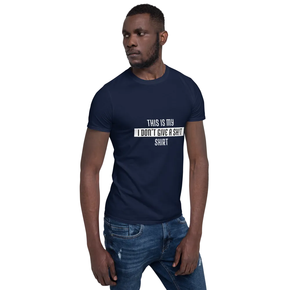 DON'T GIVE A Short-Sleeve Unisex T-Shirt
