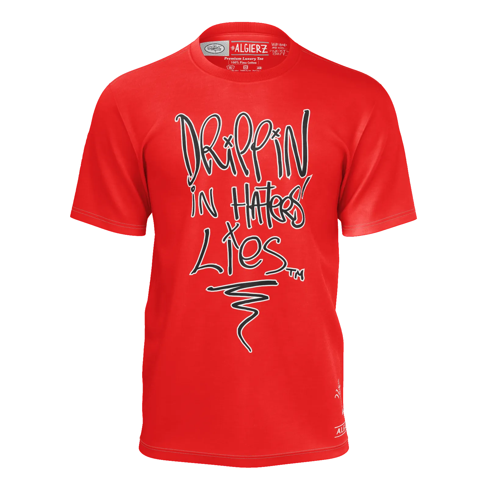 Drippin In Haters Lies, T-Shirt, Red