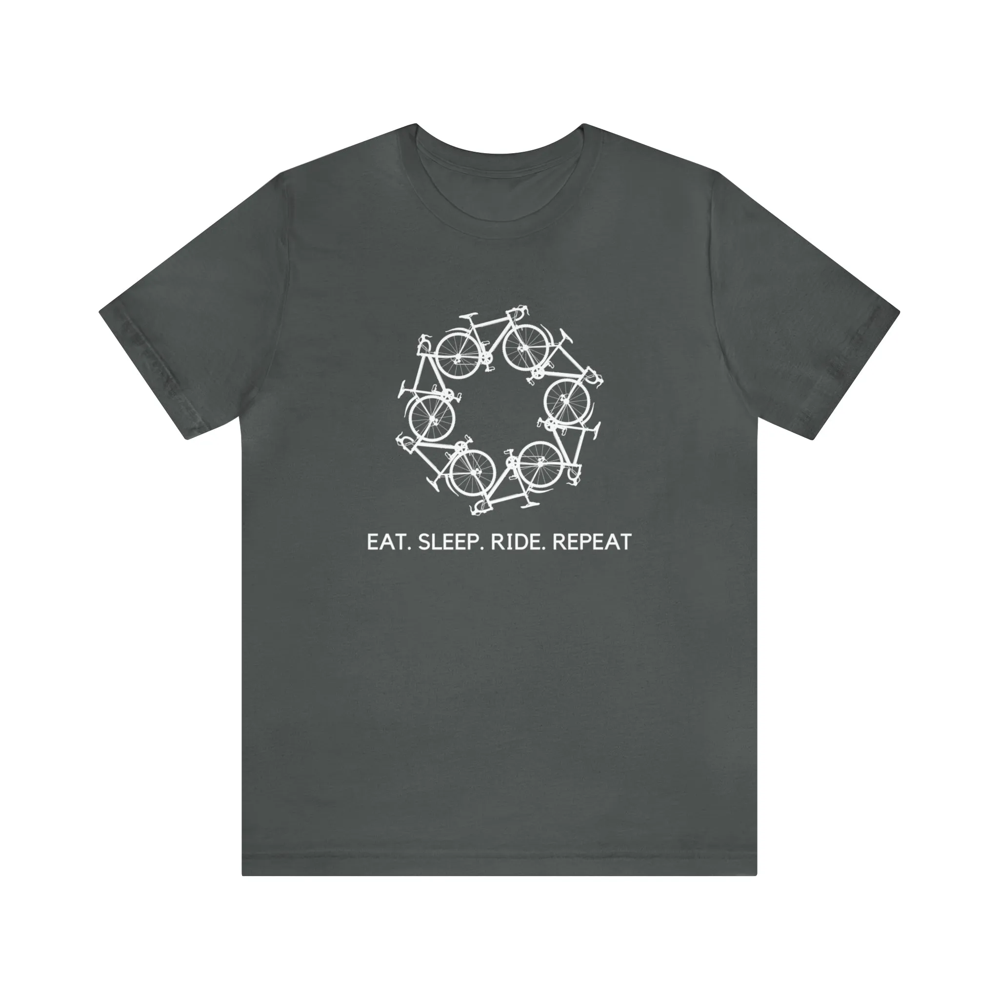 Eat Sleep Ride Repeat Circle [Dark Colors]
