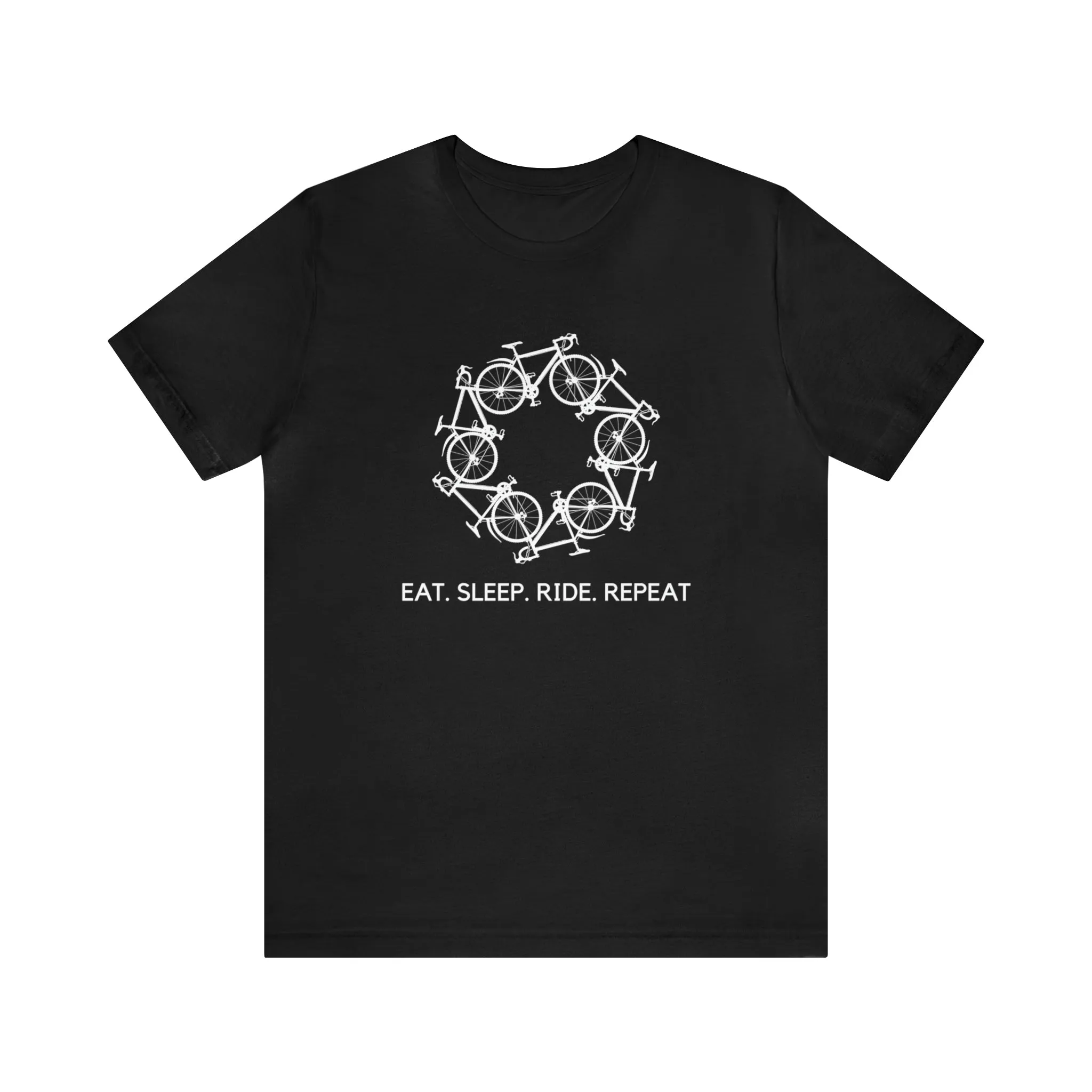 Eat Sleep Ride Repeat Circle [Dark Colors]