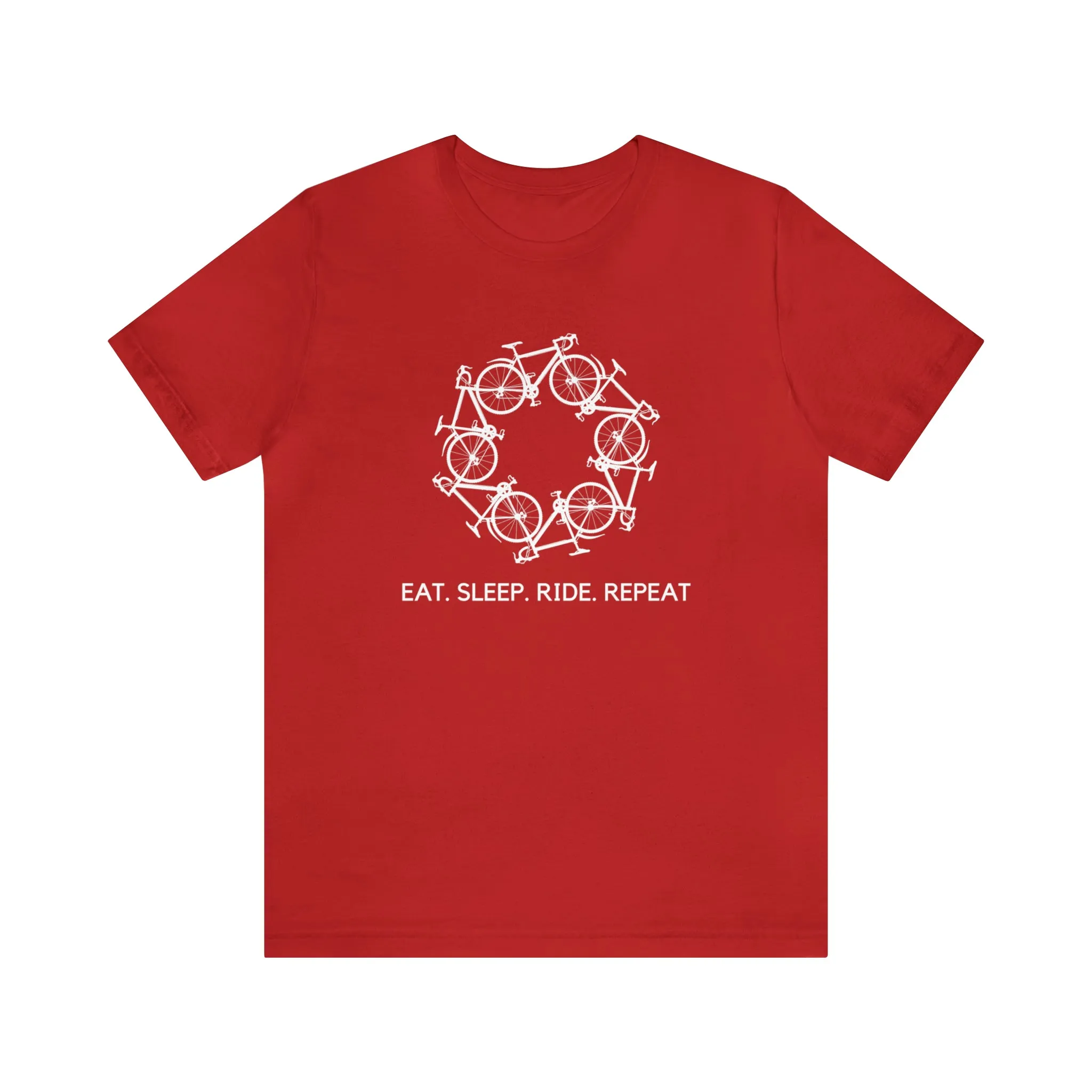 Eat Sleep Ride Repeat Circle [Dark Colors]
