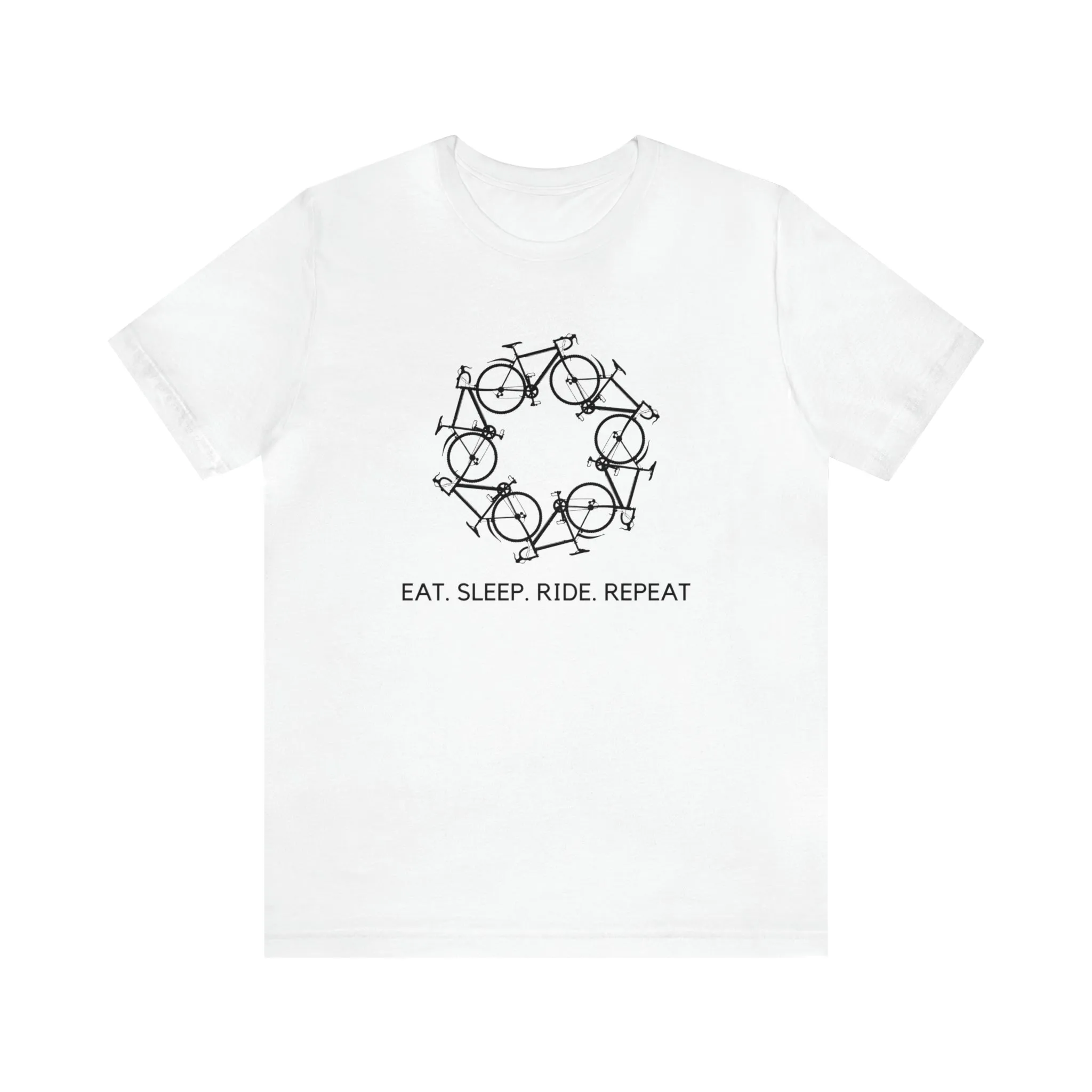 Eat Sleep Ride Repeat Circle [Light Colors]