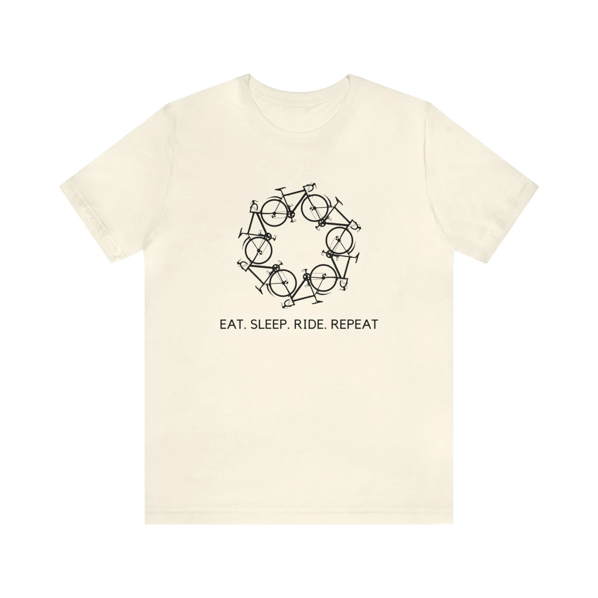 Eat Sleep Ride Repeat Circle [Light Colors]