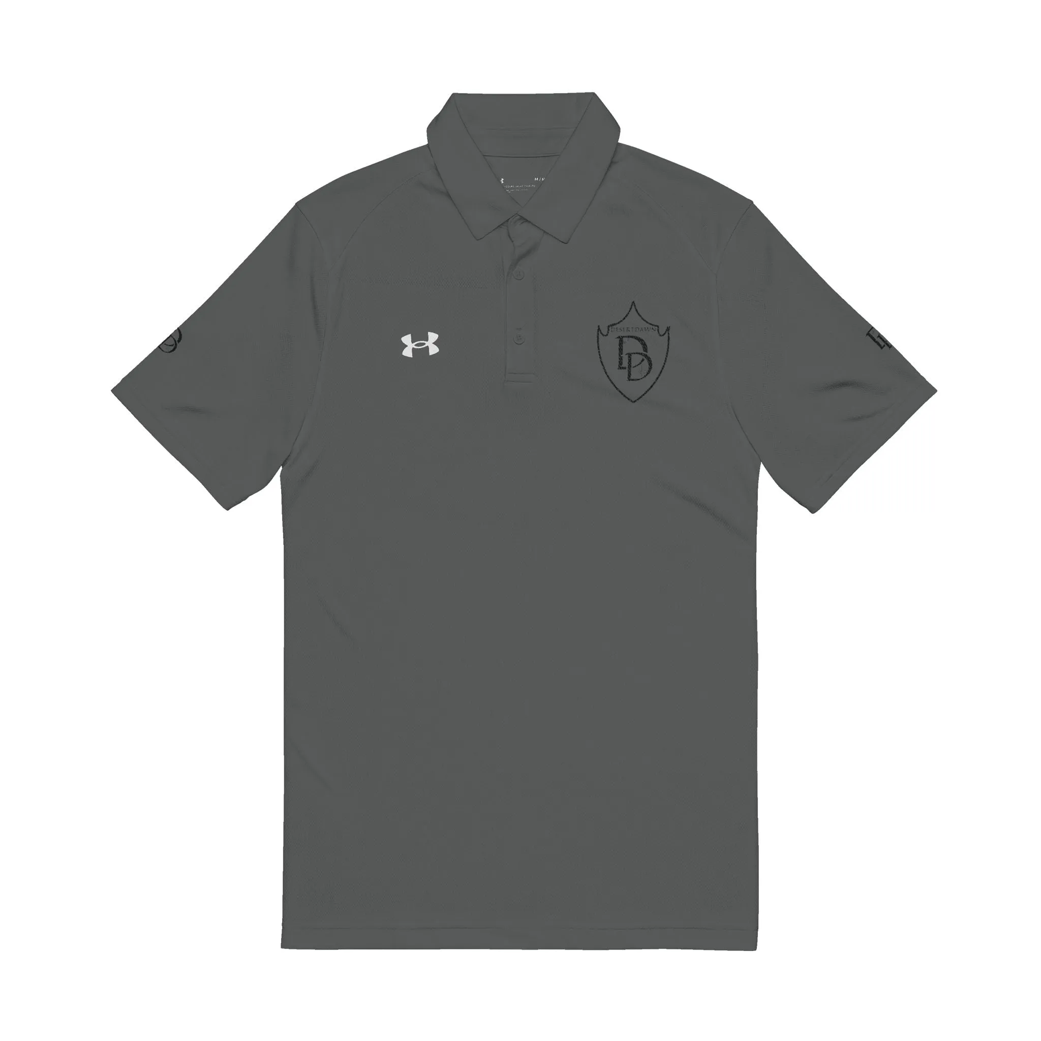 Embroidered Under Armour® Men's Polo Shirt  Desert Dawn Shield Design