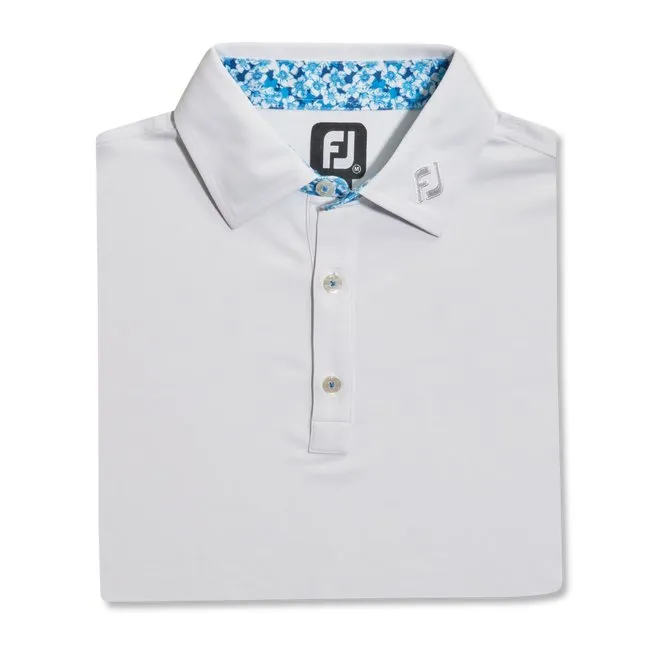 FootJoy Men's Primrose Trim Solid Lisle - FJ Tour Collar