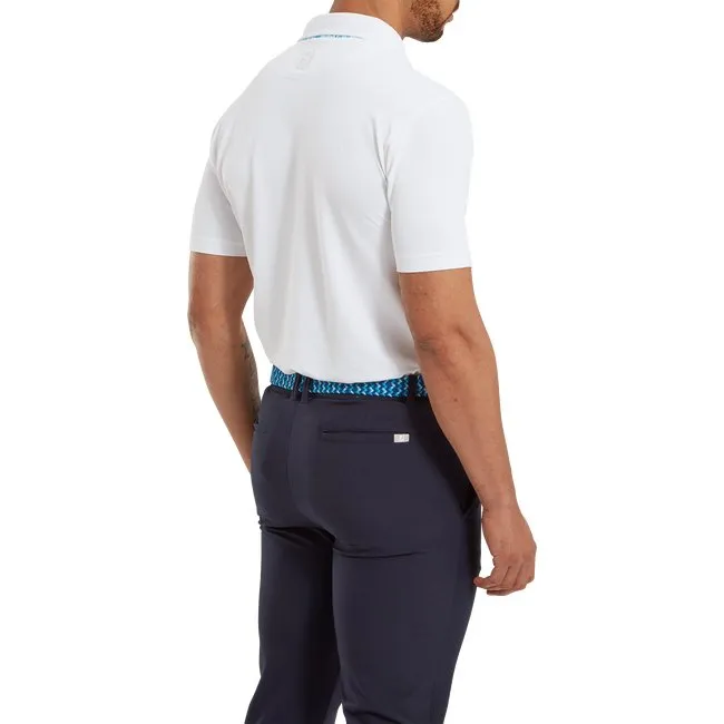 FootJoy Men's Primrose Trim Solid Lisle - FJ Tour Collar