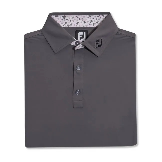 FootJoy Men's Primrose Trim Solid Lisle - FJ Tour Collar