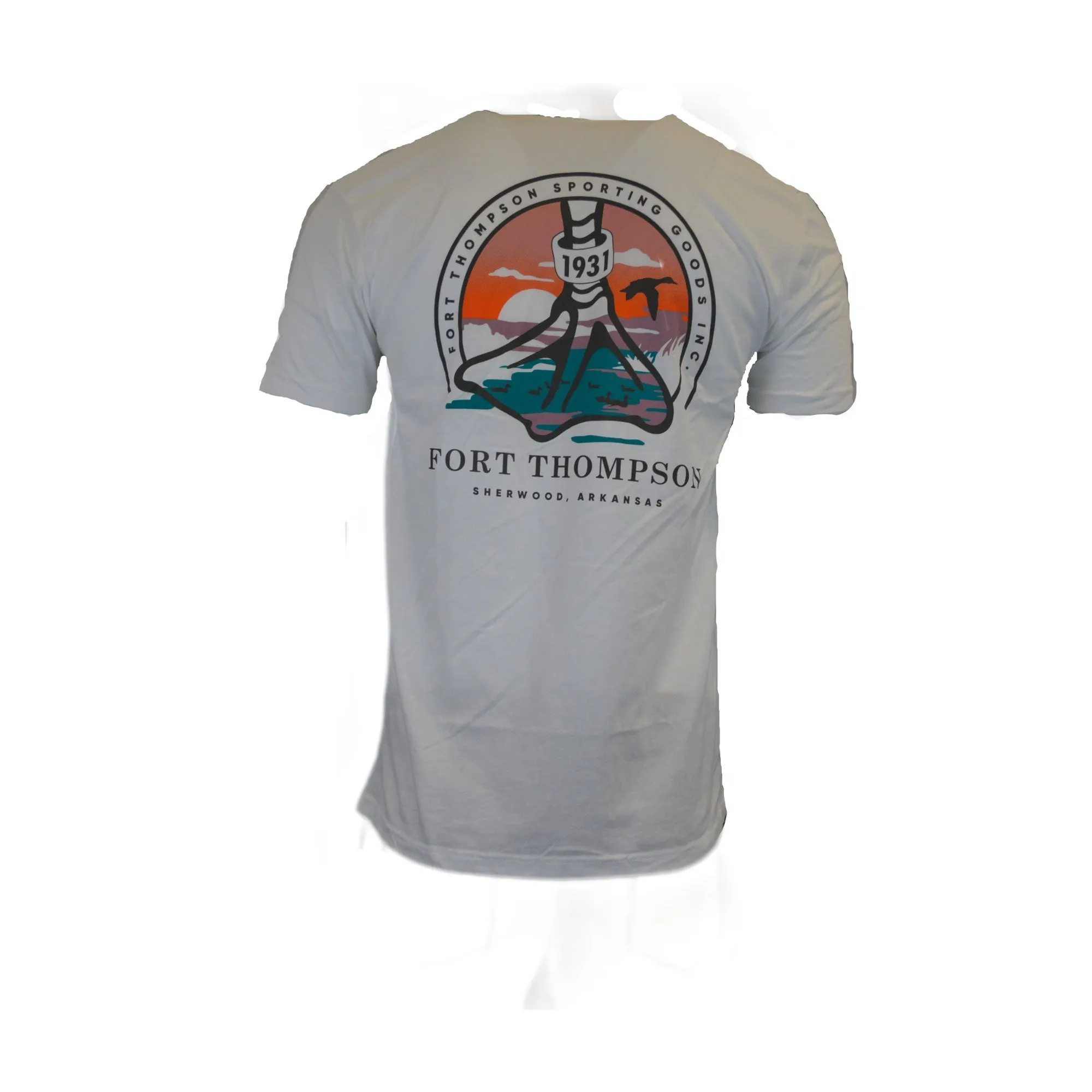 Fort Thompson Beach Foot Vibe Tee